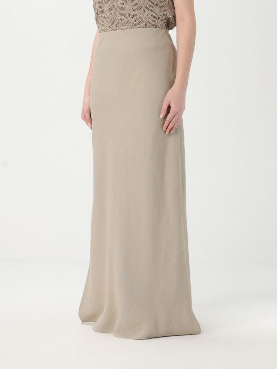 25SS 브루넬로 쿠치넬리 스커트 MH126G3396 C3095 Beige - BRUNELLO CUCINELLI