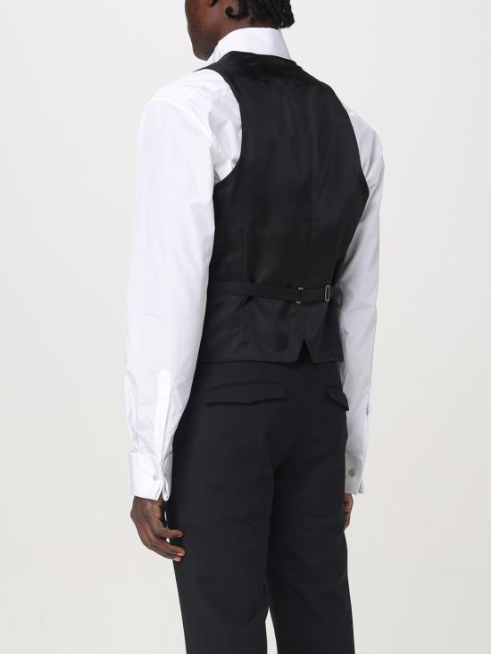 25SS 엠포리오 아르마니 베스트 01J0G001597 999 Black - EMPORIO ARMANI