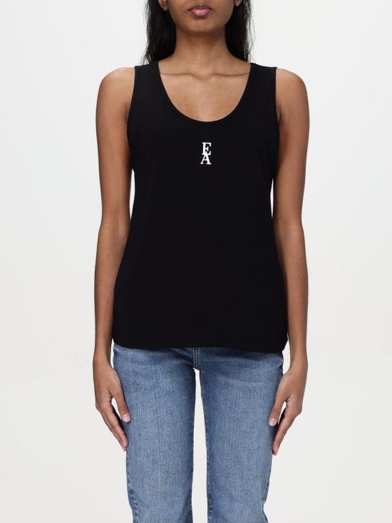 25SS 엠포리오 아르마니 민소매 티셔츠 EW001519AF12571 UC001 Black