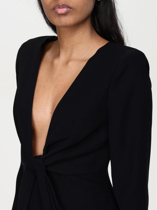 25SS 엠포리오 아르마니 롱 원피스 EW000830AF10206 UC001 Black - EMPORIO ARMANI