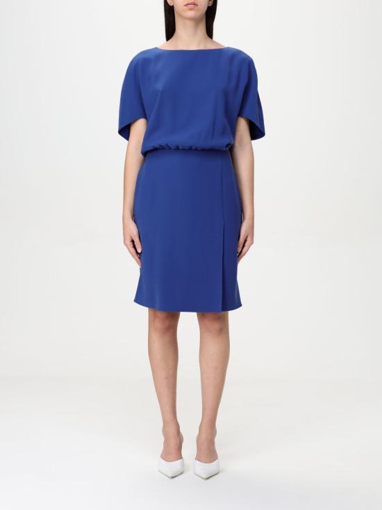 25SS 엠포리오 아르마니 미디 원피스 EW000827AF10206 UB089 Blue 1