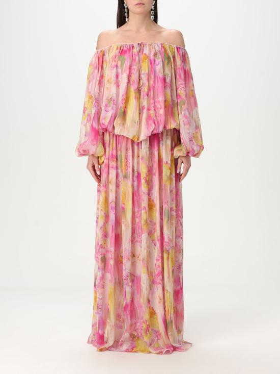 25SS 블루마린 롱 원피스 4A310A F1157 Pink