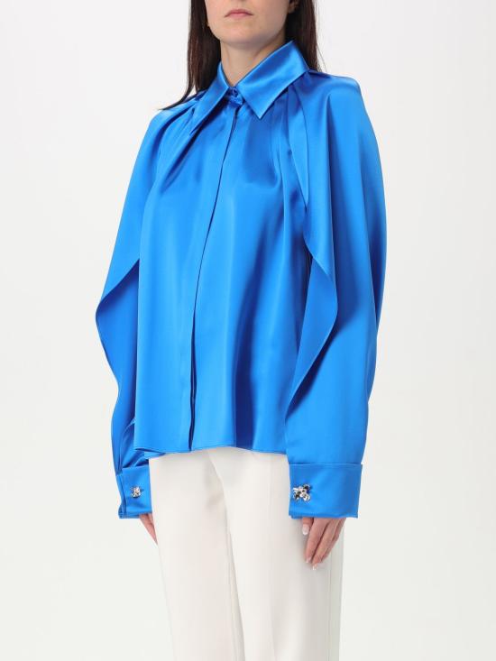 25FW 막스마라 블라우스 2511111014600 037 Blue - MAX MARA