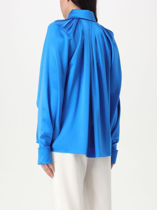 25FW 막스마라 블라우스 2511111014600 037 Blue - MAX MARA