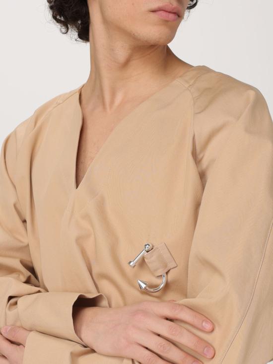 25SS JW앤더슨 긴팔 티셔츠 TP0348PG1713 132 Beige - JW ANDERSON