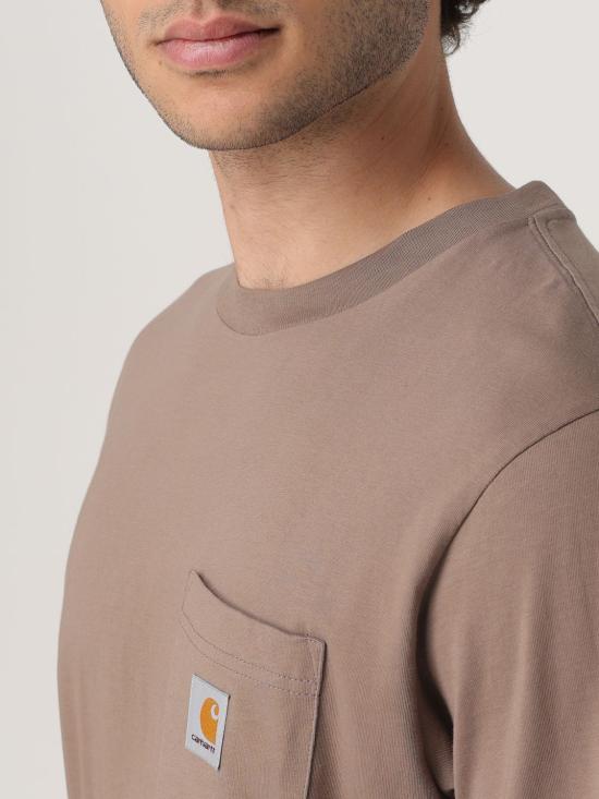 25FW 칼하트 WIP 반팔 티셔츠 I030434 1YJXX Dove Grey - CARHARTT WIP