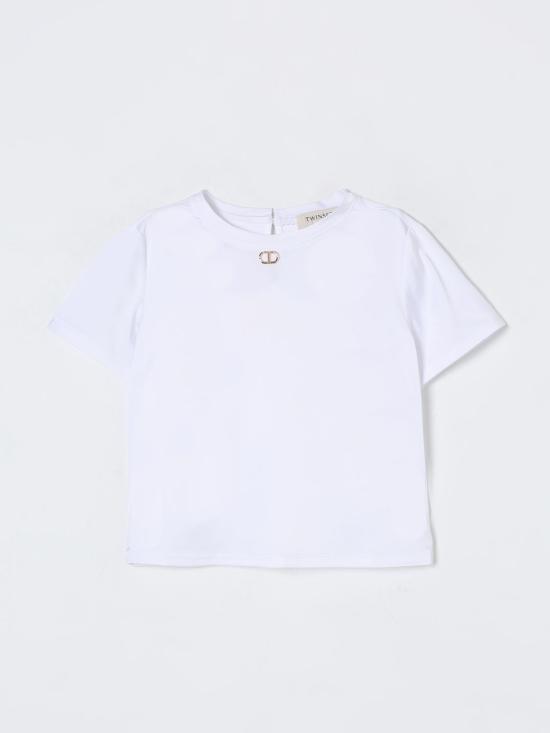 25FW [키즈] 트윈셋 티셔츠 251GJ2453 00808 White