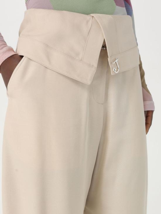 25SS JW앤더슨 스트레이트 팬츠 TR0394PG1684 132 Beige - JW ANDERSON