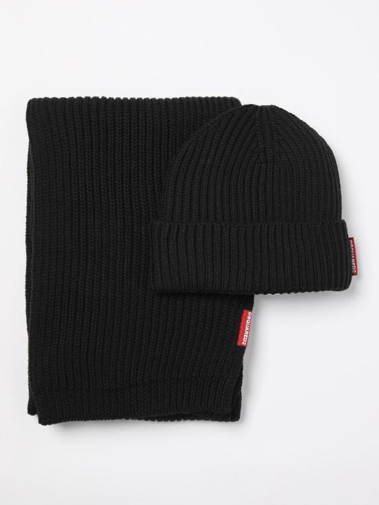 25FW 디스퀘어드2 비니 KNM006501W06757 2124 Black