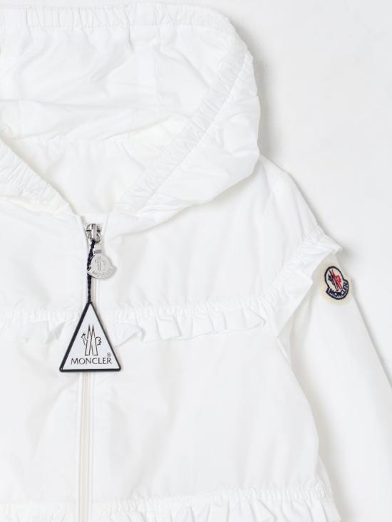 25FW [키즈] 몽클레어 캐주얼 자켓 1A0004253A5E 032 White - MONCLER