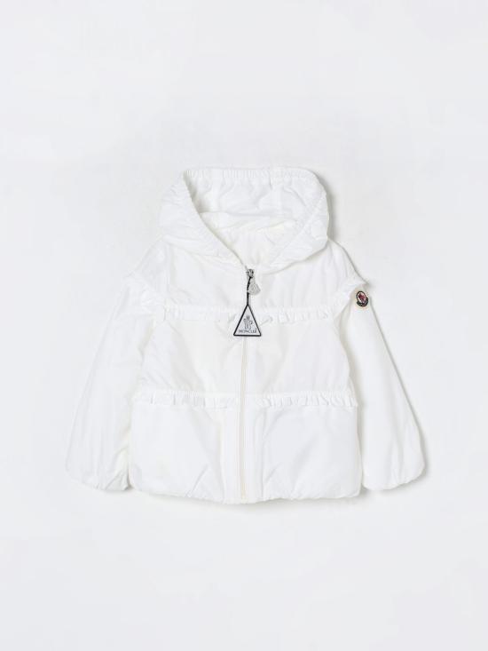 25FW [키즈] 몽클레어 캐주얼 자켓 1A0004253A5E 032 White