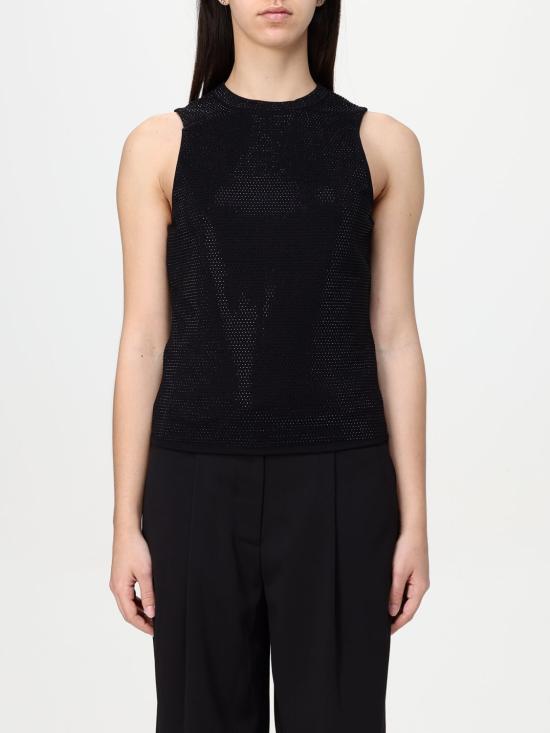 25SS 엠포리오 아르마니 민소매 티셔츠 EW000485AF12911 UC001 Black