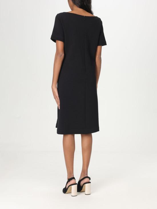 25SS 엠포리오 아르마니 미디 원피스 EW000723AF12696 UC001 Black - EMPORIO ARMANI