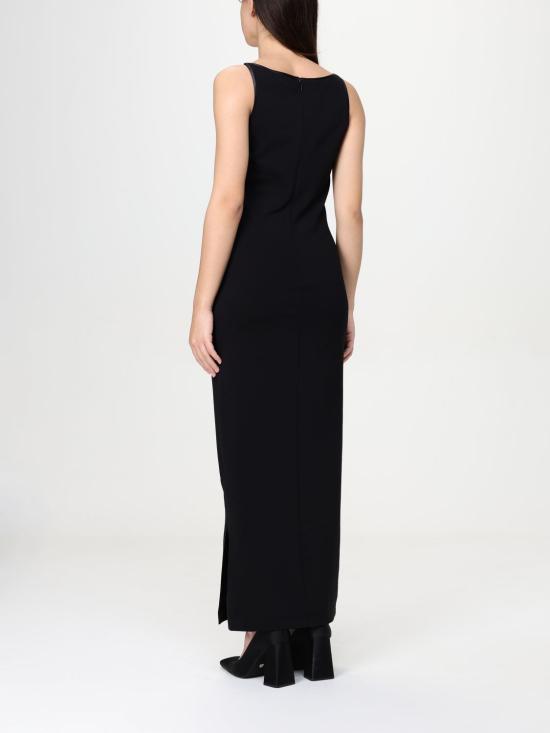 25SS 엠포리오 아르마니 롱 원피스 EW000684AF12414 UC001 Black - EMPORIO ARMANI