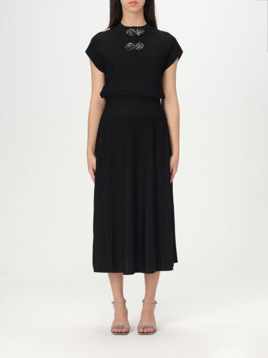 25SS 엠포리오 아르마니 미디 원피스 EW001441AF15084 UC001 Black