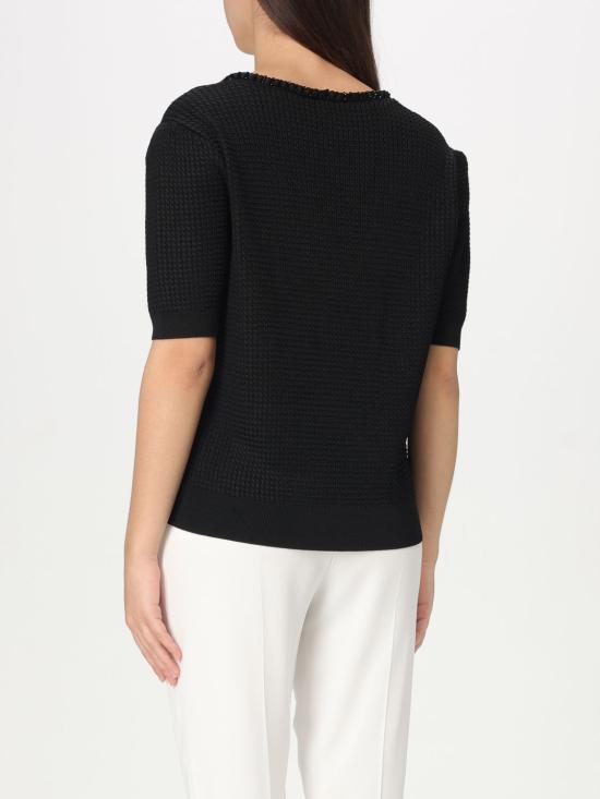 25SS 엠포리오 아르마니 스웨터 EW001448AF15112 UC001 Black - EMPORIO ARMANI