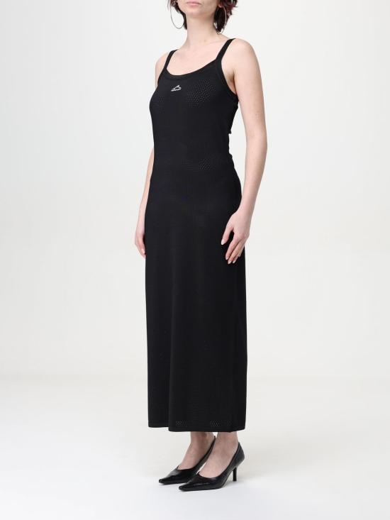 25FW 알렉산더 왕 롱 원피스 4KC2256043 001 Black - ALEXANDER WANG