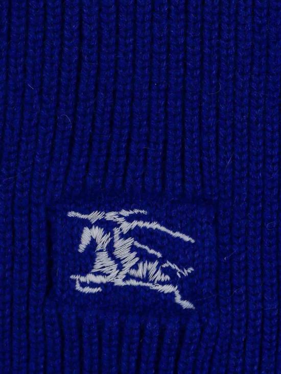  버버리 EKD 에크드 리브드 캐시미어 스카프 8085770 Blue - BURBERRY