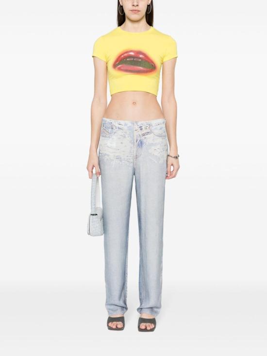 24FW 디젤 스트레이트 팬츠 A128700LJAX01 Blue - DIESEL