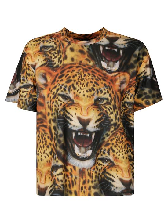 25SS 스톡홀름 서프보드 클럽 반팔 티셔츠 U1000178180 LEOPARD