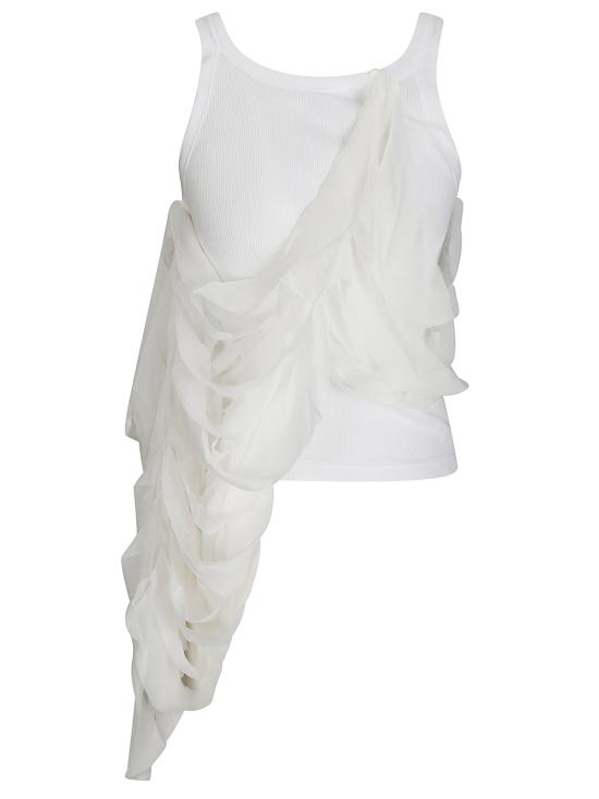 25SS 마리아 칼데라라 민소매 티셔츠 T110 1 WHITE - MARIA CALDERARA