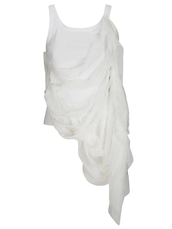 25SS 마리아 칼데라라 민소매 티셔츠 T110 1 WHITE