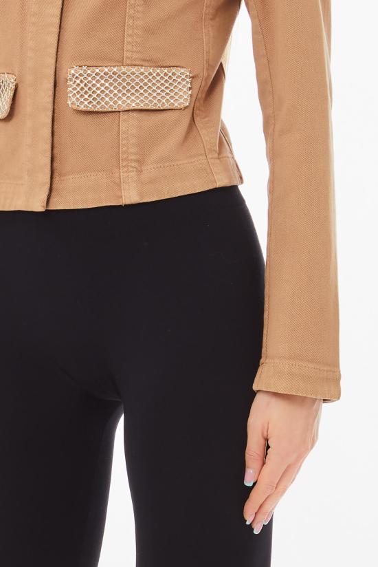 25SS 리우조 자켓 UA5136D4448 71320 sahara - LIU JO