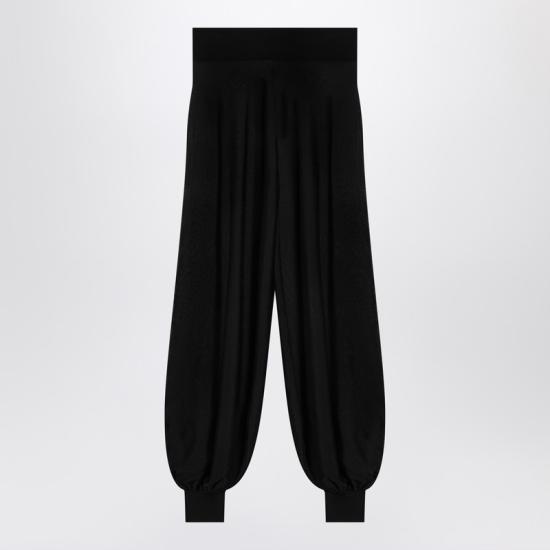 25SS 알라이아 스트레이트 팬츠 AA9P1169K030ASI Black