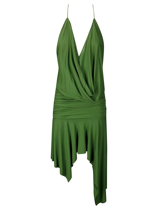 25SS 아크네 스튜디오 롱 원피스 A20787 AAX DARK GREEN