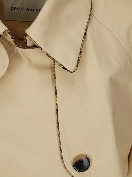 25SS 드리스 반 노튼 트렌치 코트 2510102161449 103 BEIGE - DRIES VAN NOTEN