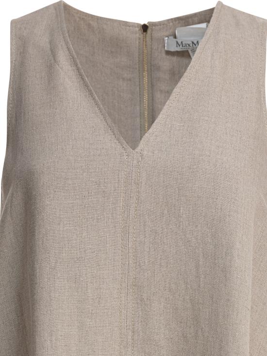 25SS 막스마라 롱 원피스 2511221112600SIMEONE001 Beige - MAX MARA