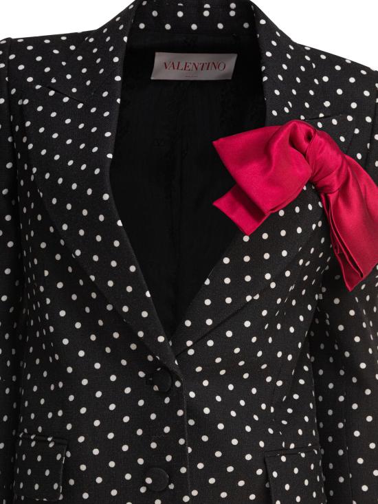 25SS 발렌티노 가라바니 자켓 6B0CE46598STB1 BLACK - VALENTINO GARAVANI