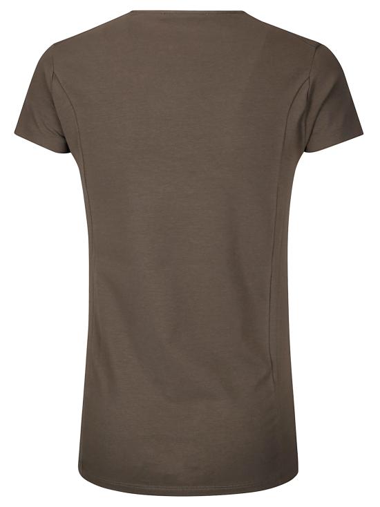 25SS 스테파노 모타리 반팔 티셔츠 U6012 32 VERDE MILITARE - STEFANO MORTARI