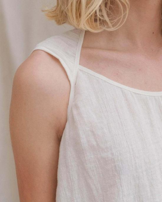  베이스레인지 미디 원피스 베이스렌지 리우 드레스 언다이드 - BASERANGE