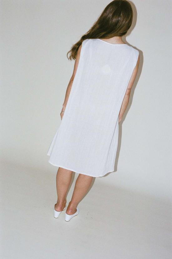  베이스레인지 미디 원피스 베이스렌지 리우 드레스 언다이드 - BASERANGE