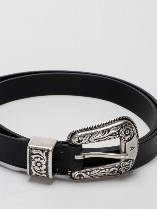 25SS 골든구스 벨트 GWA00402A000133 90100 BLACK - GOLDEN GOOSE