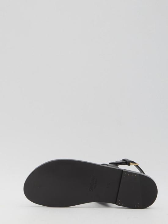 25SS 생로랑 샌들 8575544 818108 DWEDD 1000 Black - SAINT LAURENT