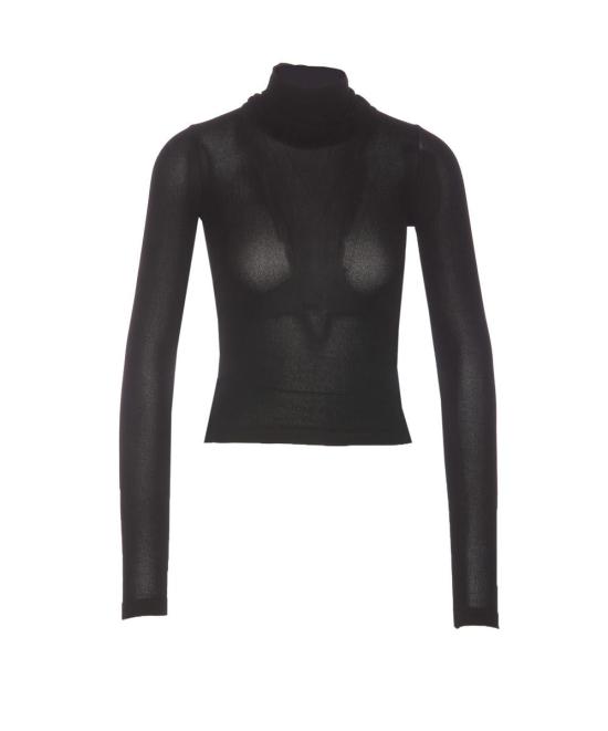 25SS 발렌시아가 터틀넥 813303TRVW21000 Black