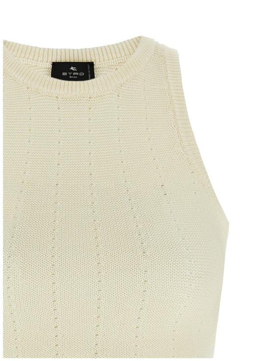  에트로 민소매 티셔츠 WRKE0290AU081W3789 WHITE - ETRO