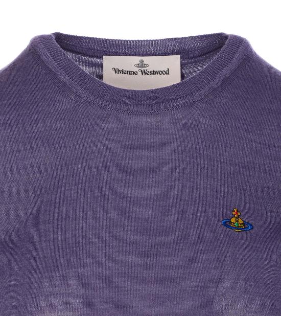 25SS 비비안웨스트우드 Bea 베아 니트 탑  1803002QY001AJ402 LAVENDER DOM - VIVIENNE WESTWOOD