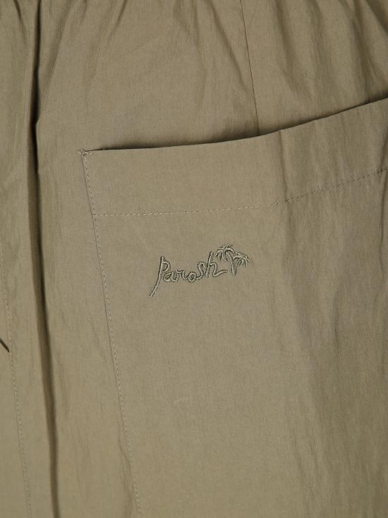 25SS 파로쉬 숏팬츠 D210589NINJA 007 OLIVE GREEN - PAROSH