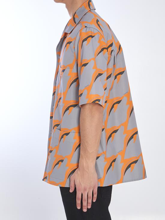 25SS 구찌 반팔 셔츠 821498 ORANGE - GUCCI