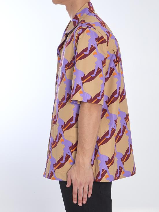 25SS 구찌 반팔 셔츠 821498 YELLOW - GUCCI