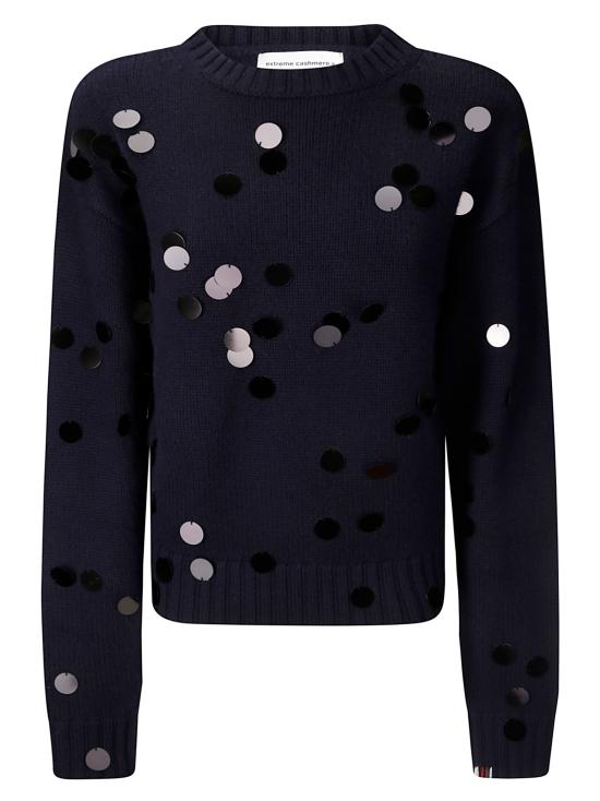 25SS 익스트림캐시미어 긴팔 티셔츠 N373OLDIE 001 SEQUIN