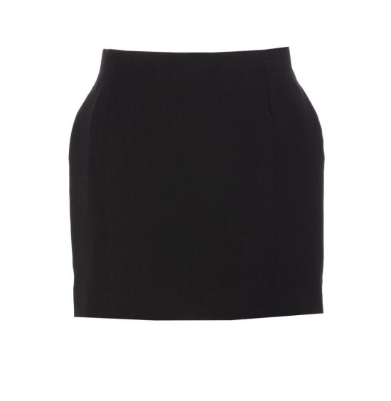 25SS 발렌시아가 숏 스커트 814084TPT241000 Black