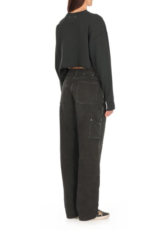 25SS 골든구스 스웨터 GWP02203 P001896 90456GOLDEN Black - GOLDEN GOOSE