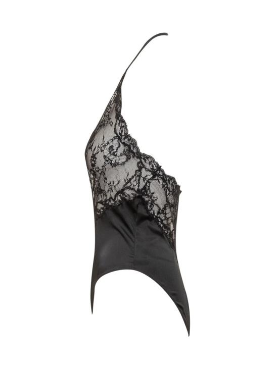 25SS 지방시 바디수트 티셔츠 BWB04B20H2 001 Black - GIVENCHY