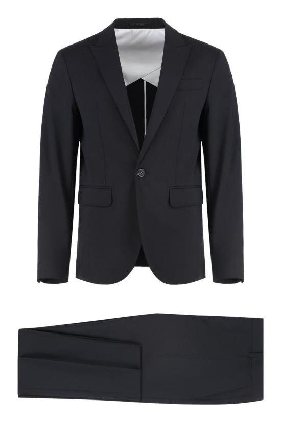 25SS 디스퀘어드2 수트 자켓 S74FT0454S40320 900 Black - DSQUARED2