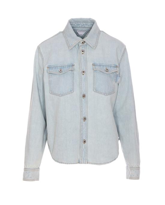 25SS 보테가베네타 셔츠 813498V4ZR04132 BLUE