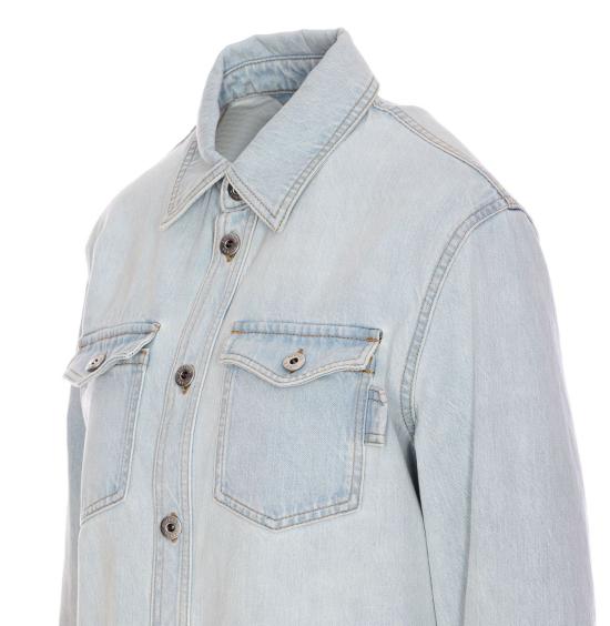 25SS 보테가베네타 셔츠 813498V4ZR04132 BLUE - BOTTEGA VENETA